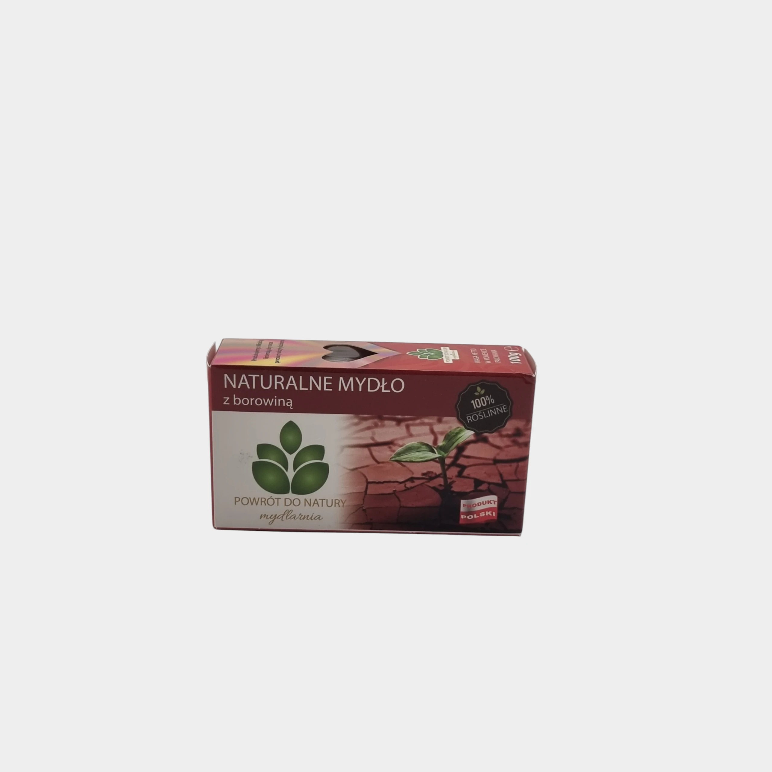 Naturalne Mydło z Borowiną 100 g - obrazek 2