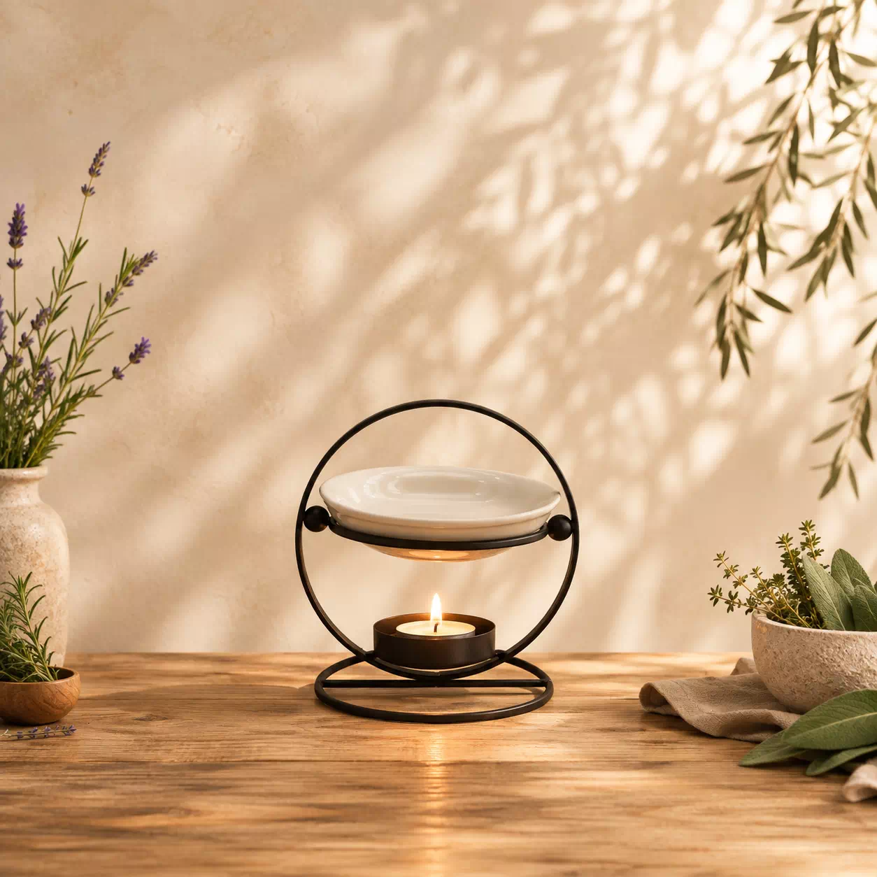 Ceramiczny kominek do aromaterapii