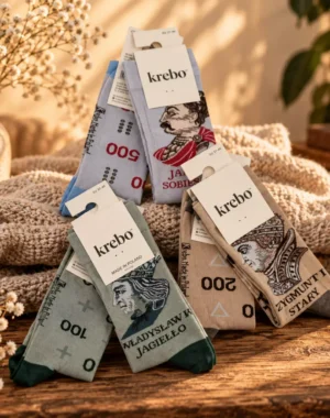 Skarpety Krebo - Polskie Banknoty