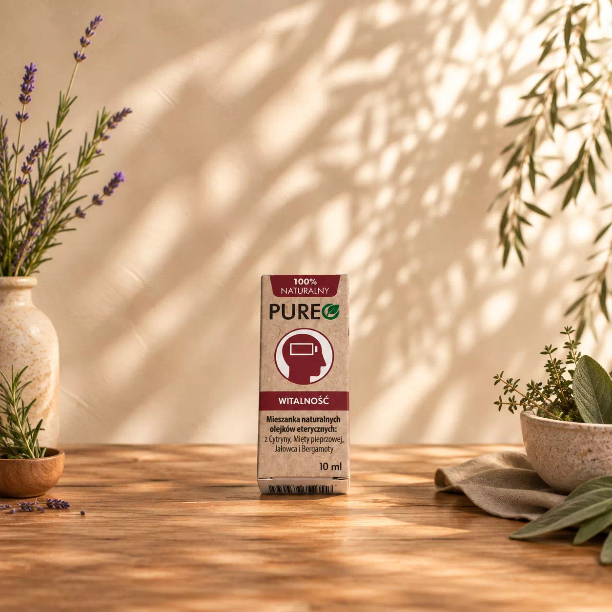 Naturalne mieszanki olejków eterycznych PURE – 10 ml